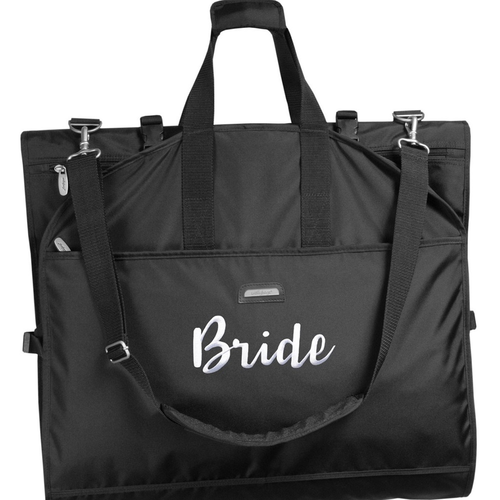 Black Bride Garment Bag